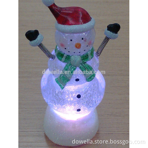 OEM factory new christmas decoration led glass with hos sales